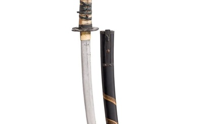A Japanese wakizashi, mid-Edo period