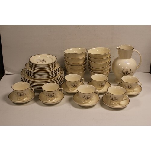 A Large Collection of Wedgwood "Queen's Ware" (Queen's Filig...