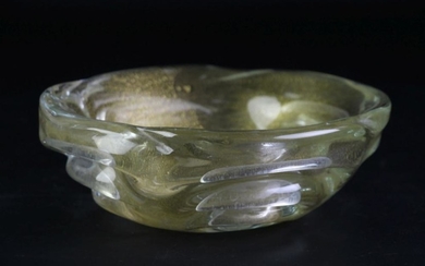 A Small Murano Swirl Shaped Bowl (Dia 15cm)