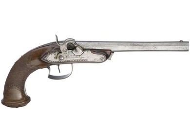 A percussion pistol with barrel quick-release by Gernn in Tobitschau (Tovacov), ca. 1800