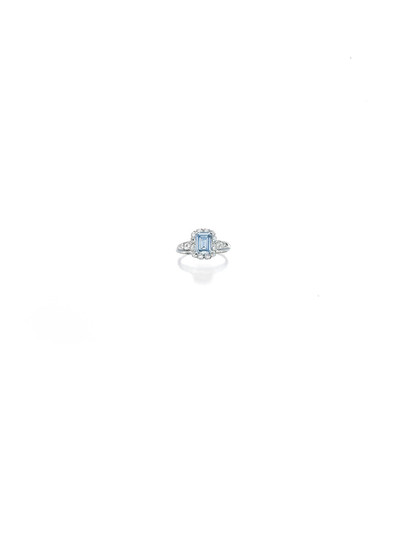 A rare and impressive fancy colored diamond and diamond ring,, Van Cleef & Arpels