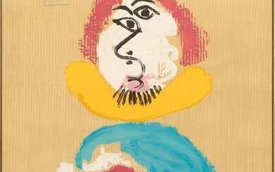 AFTER PABLO PICASSO LITHOGRAPH ON WOVE PAPER 1969