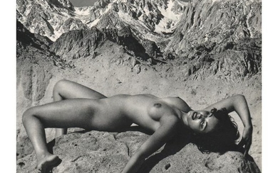 ANDRE DE DIENES - In the Sierras of California - Nude