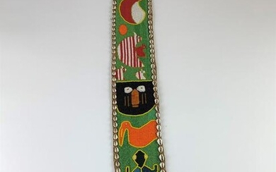 African Beaded Wall Hanging
