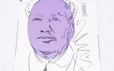 After Andy WARHOL: Chairman Mao - Poster