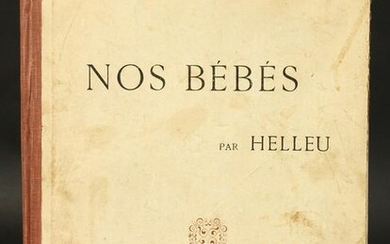 After Paul Cesar Helleu 'Nos Bebes', hardback book