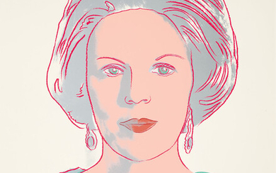 Andy Warhol, Queen Beatrix of the Netherlands, from Reigning Queens (F & S. 339)