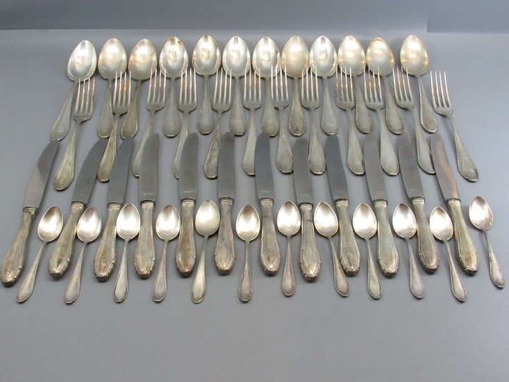 Antique Art-Deco German 800 Silver Cutlery