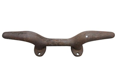 Antique United States Ship Iron Cleat