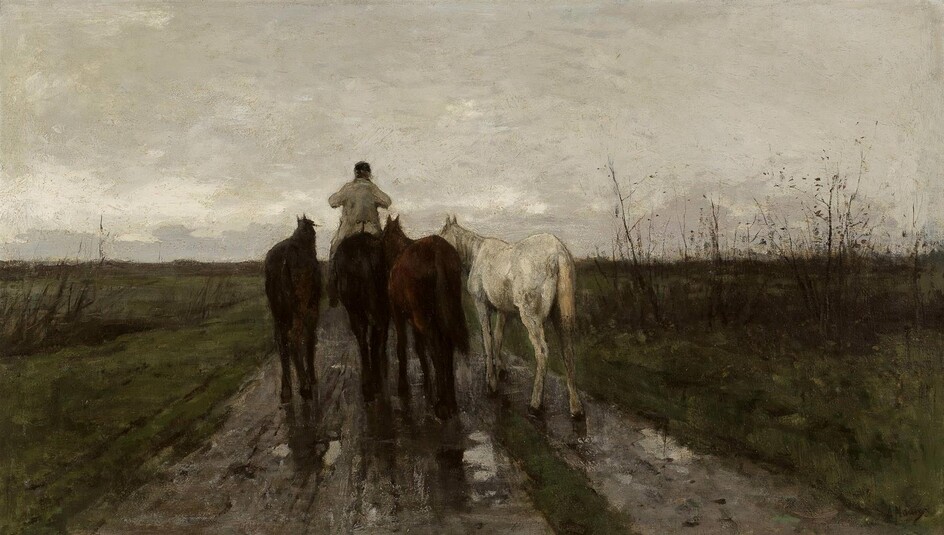 (-), Anton Mauve (Zaandam 1838 - Arnhem 1888)...