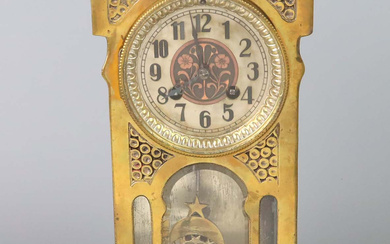 Art Nouveau console clock around 1910.