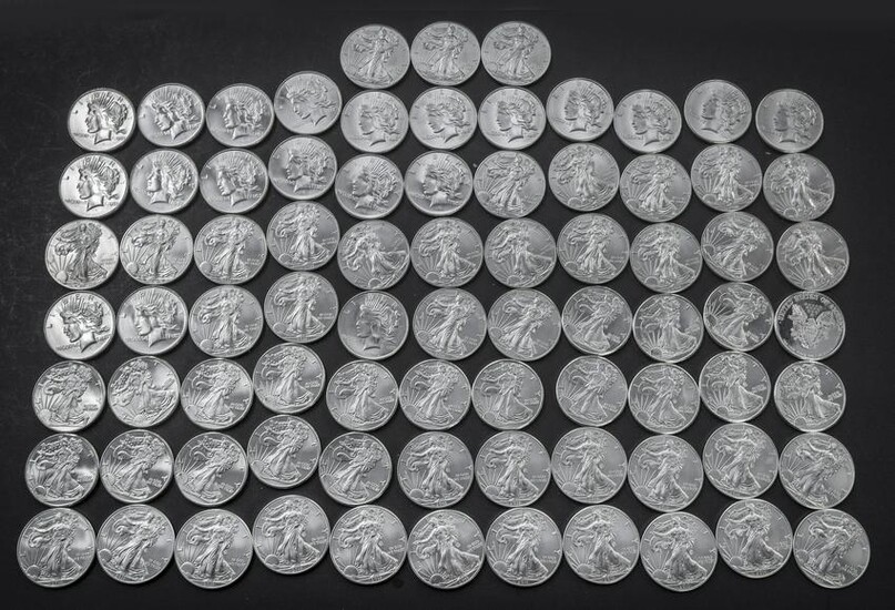 Assembled .999 Silver Coins