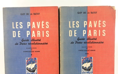 BATUT (Guy de la). Les Pavés de Paris : guide... - Lot 42 - Morand & Morand