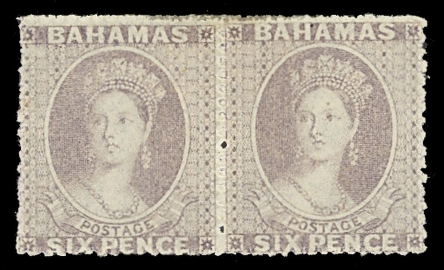 Bahamas 1861 (June)-62, Rough Perforation 14 to 16 Issued Stamps