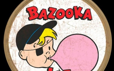 Bazooka Joe Metal Sign