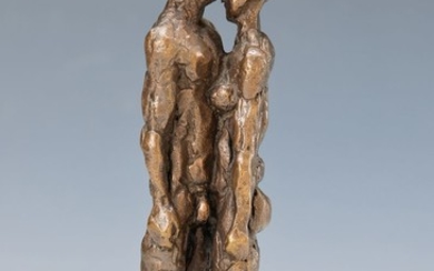 Bronze sculpture, monogr. K, date 1982, number....