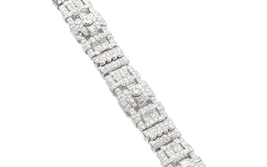 Bucherer, Diamond bracelet, 1930s