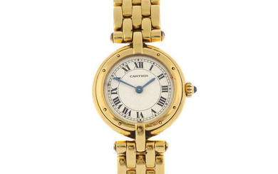 CARTIER - an 18ct yellow gold Panthere Vendome bracelet watch, 23.5mm.