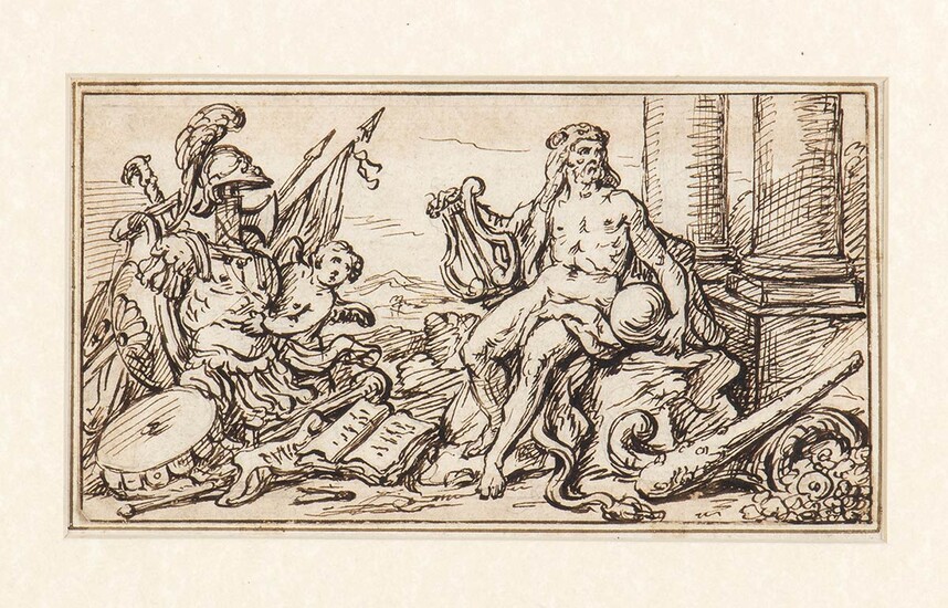CIRCLE OF NICOLAS POUSSIN (Les Andelys, 1594 - Rome,...