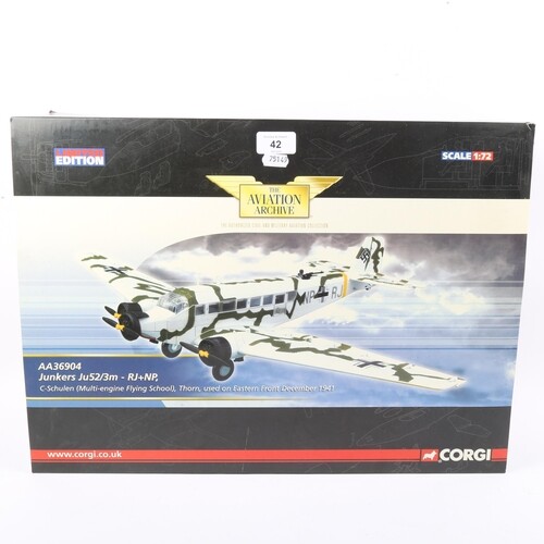 CORGI - The Aviation Archive Limited Edition Junkers Ju52/3m...