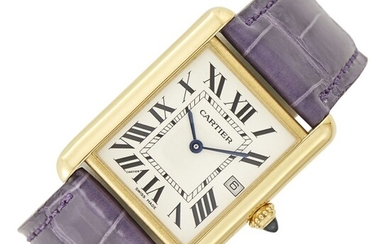 Cartier Gold 'Tank' Wristwatch, Ref. 2441