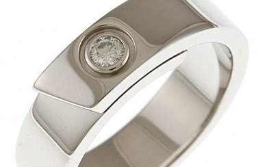 Cartier White Gold (18K) Diamond Ring Silver