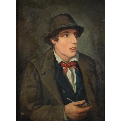 Charles Henry Cook (Irish School c.1830-1906) portrait of a ...