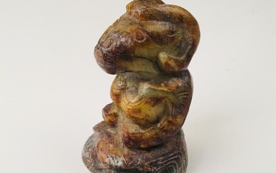 Chinese Archaic Jade 'Ram' Figure