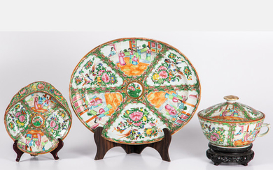 Chinese Famille Rose Serving Platters