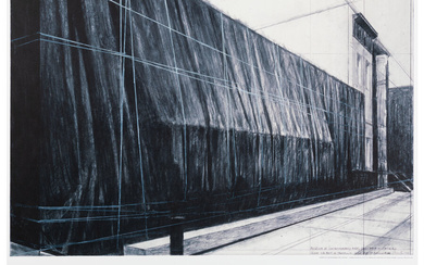 Christo (1935-2020), The MCA "Wrapped" 1969 Christo & Jeanne-Claude Exhibition Poster (1969)