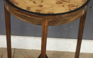 Continental Signed Marquetry Drinks Table