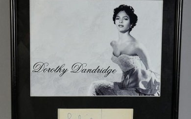 DANDRIDGE Dorothy (1922-1965).