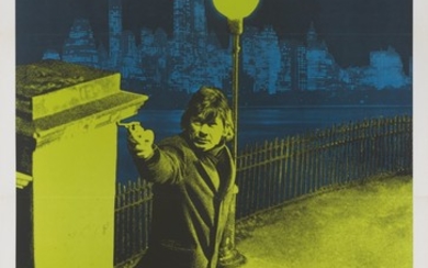 DEATH WISH (1974) INTERNATIONAL POSTER, US, SIGNED BY MICHAEL WINNER