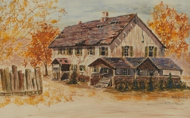 Doug Ballard "Old Grand Hotel" Watercolor