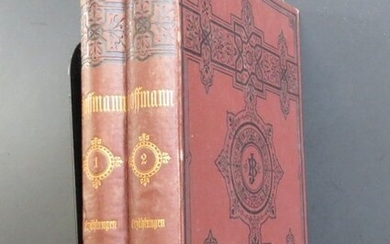 ETA Hoffmann, Werke Short Stories, German 2 vol. Edition 1890s