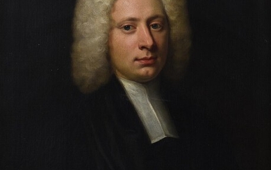English School (18th century), Portrait of the Reverend Francis Annesley (1699-1740)