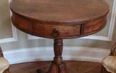 English Style Drum Table