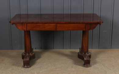 English William IV Library Table