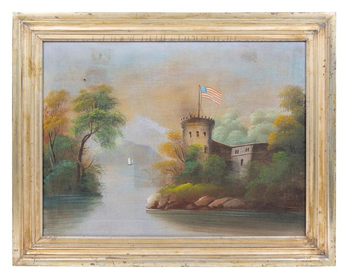 G. Smith (AMERICAN, 19th CENTURY) Fortress on the River