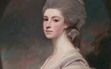 GEORGE ROMNEY (DALTON-IN-FURNESS 1734-1802 KENDAL) Portrait of Mrs Susannah Whatma...