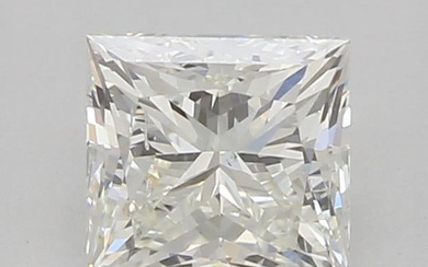 GIA Certified 0.71 Ct Princess cut J SI2 Loose Diamond