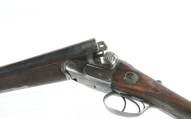 GREENER brand hunting rifle in calibre 12/70 notched...