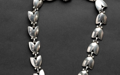 Georg Jensen - Silver Bracelet, Tulip Series, Set for Item 41
