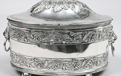 George III Silver Trinket Box, London, 1794