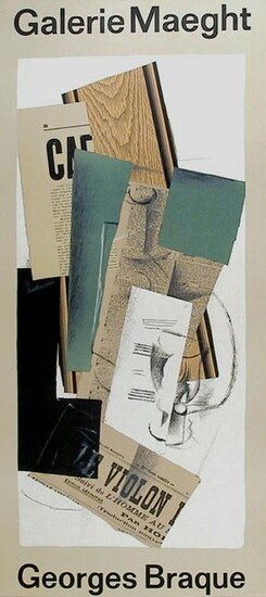 Georges Braque, Galerie Maeght, Poster