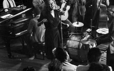 Gjon MILI (1904-1984) Billie Holiday. New-York,…