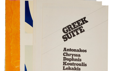 Greek Suite, (6) signed lithographs, 1977