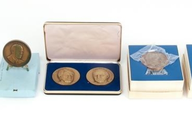 Group of Bronze Presidential Inauguration Medals