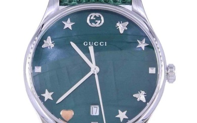 Gucci 126.4/YA1264042 G Timeless Quartz Ladies Watch Pre-Owned