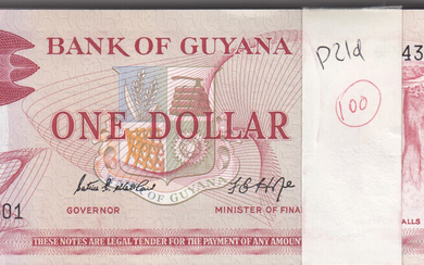 Guyana 1 Dollar 1966-92 (100)